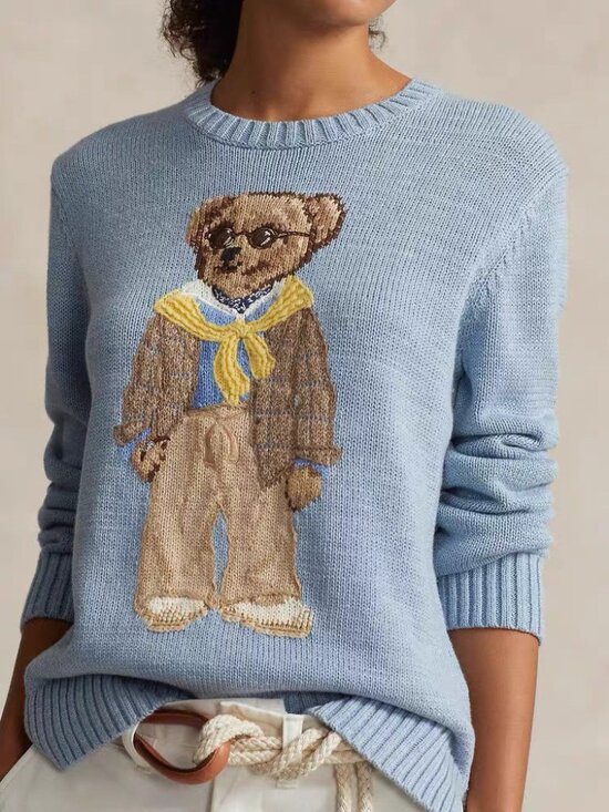 Polo Ralph Lauren Sweaters - Polo Ralph Lauren Coastal Bear Knit Sweater